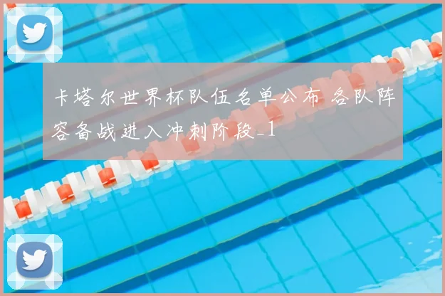 卡塔尔世界杯队伍名单公布 各队阵容备战进入冲刺阶段_1